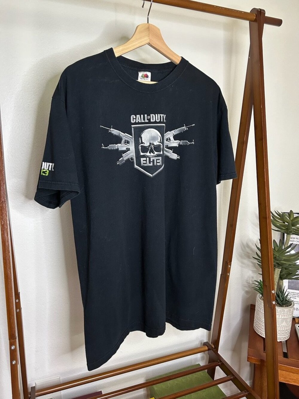 Vintage 2011 Call of Duty Modern Warfare 3 Elite Graphic Tee Mens XL Black MW3‎